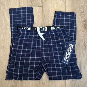 Aeropostale Loungewear Men's Aero Pockets Pajama Pants Plaid Small 32-34 NEW